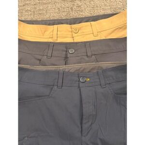 Eddie Bauer First Ascent Guide Pro Shorts Mens 38 Multicolor Lot Of 3 (G)